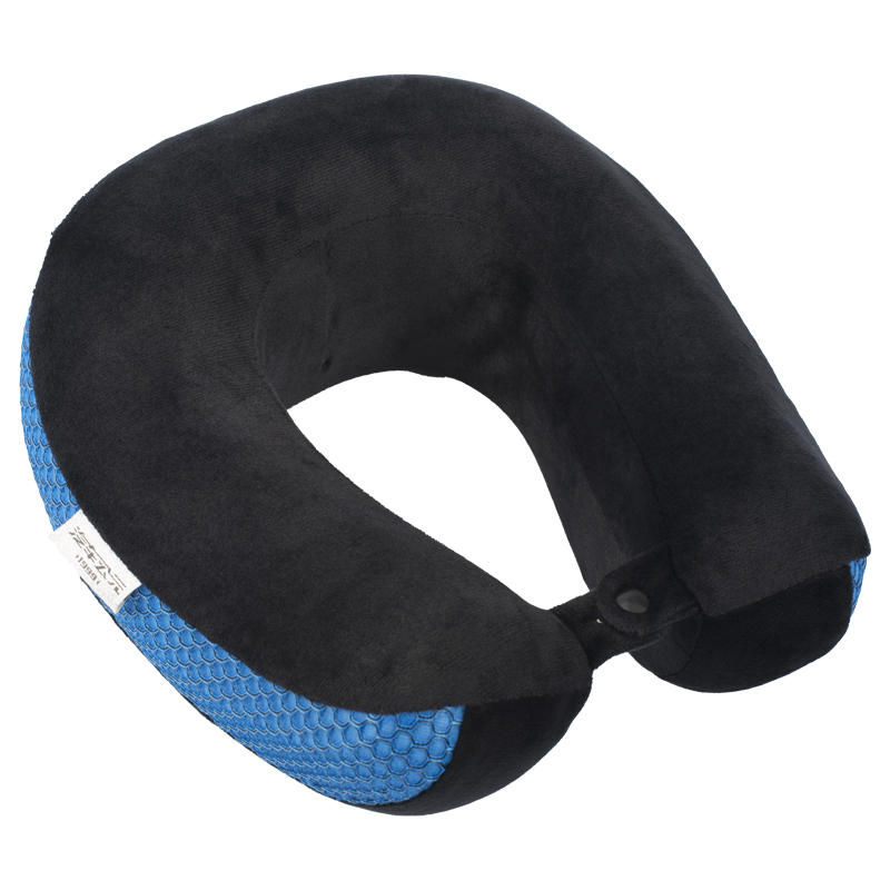 Breathable Memory Foam Neck Support Pillow sleeping easily while trip