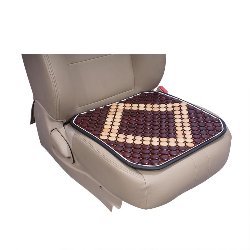 comfort cooling seat breathable wood car seat cushion customized wholesale wooden car seat cushion