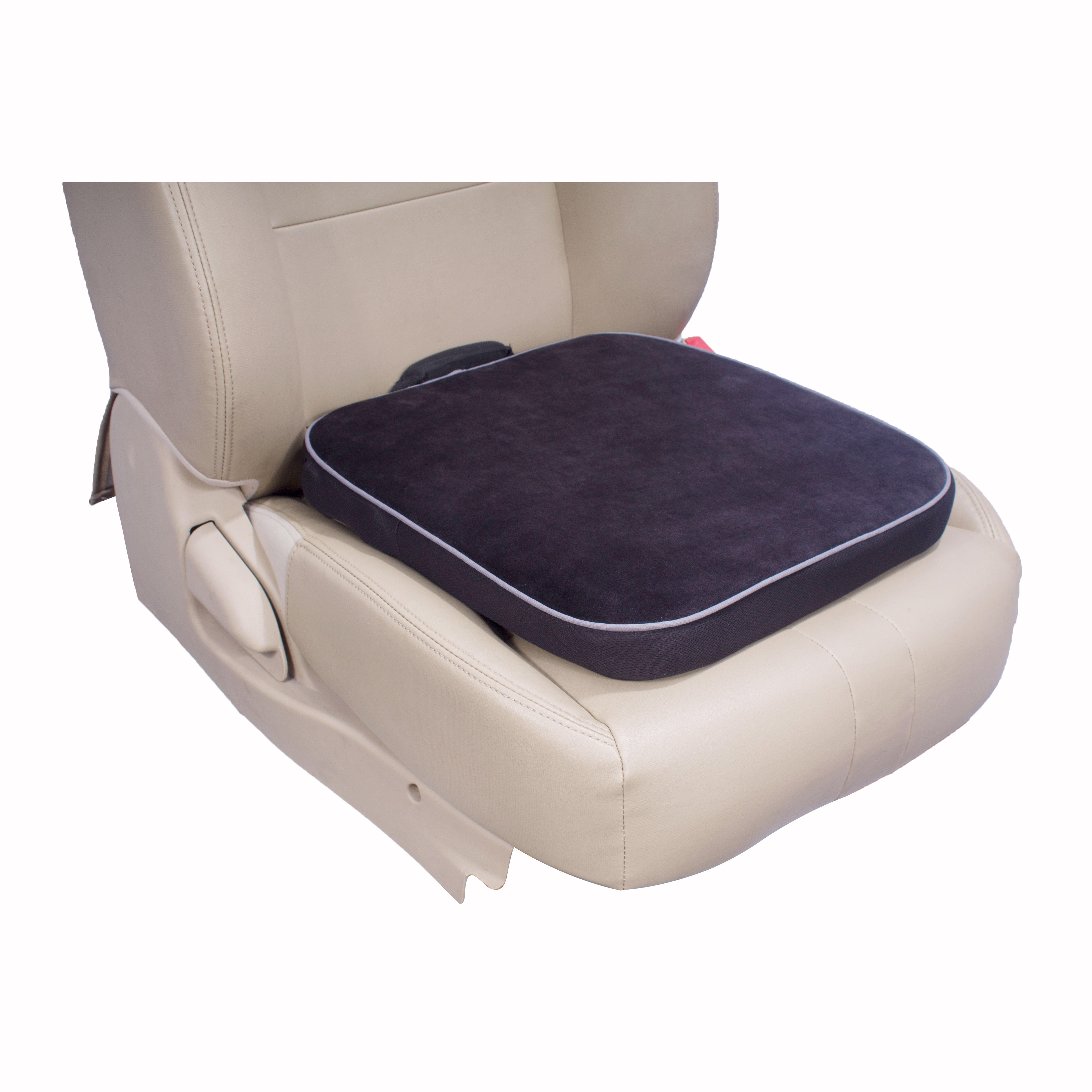 Auto Multi-purpose Type Car Driver Car Chair Seat Cushion Breathable Foam Memory Heated Seat Cushion Custom Logo SJ-MSC333 400g