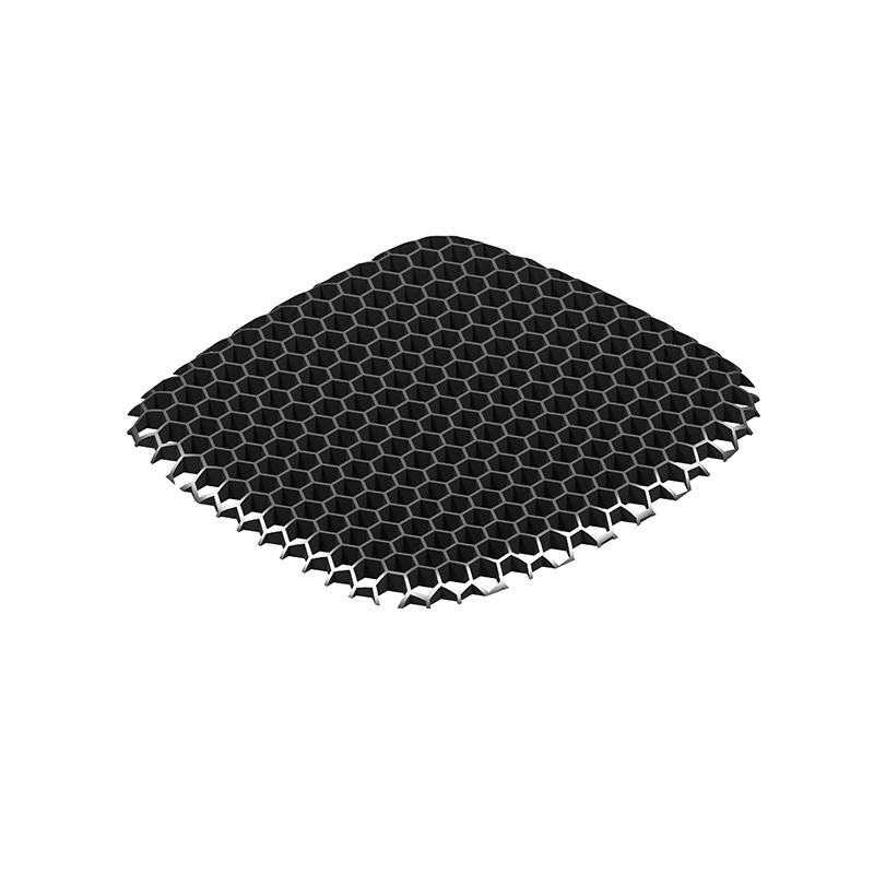 Hot Sale 45*42*3cm Breathe mesh Adult cooling gel pad car seat cushion honeycomb cushion