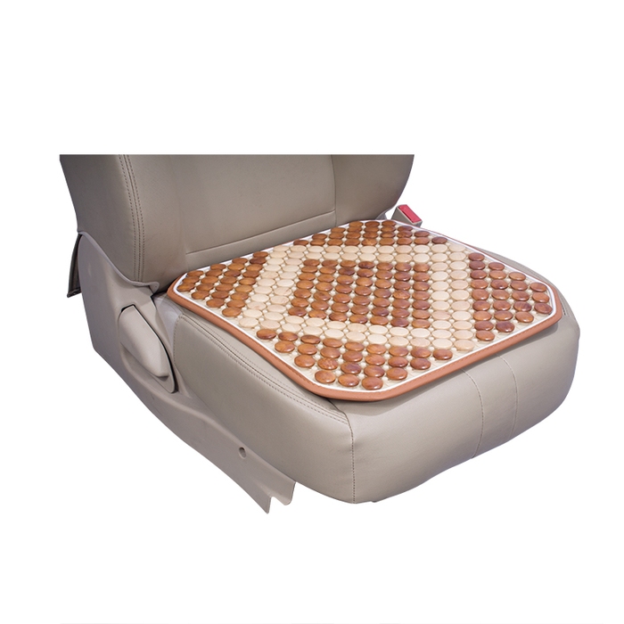 comfort cooling seat breathable wood car seat cushion customized wholesale wooden car seat cushion