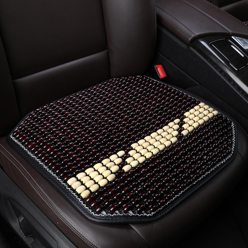 Comfortable wood beads seat cushion cooling wooden car seat cushion in car