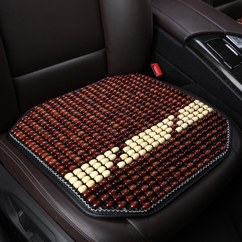 Comfortable wood beads seat cushion cooling wooden car seat cushion in car