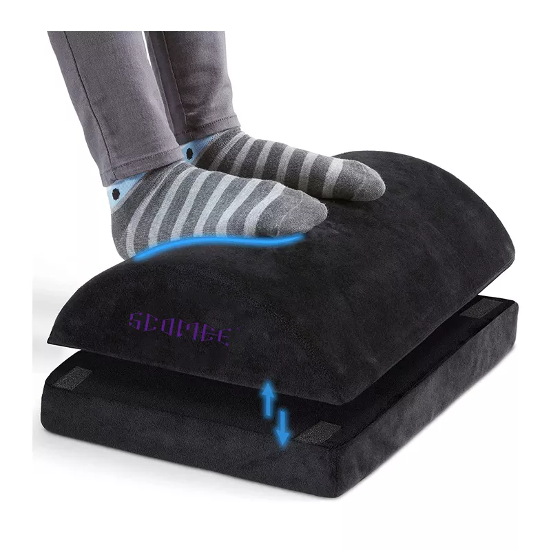 Adjustable Memory Foam Foot Rest for Office