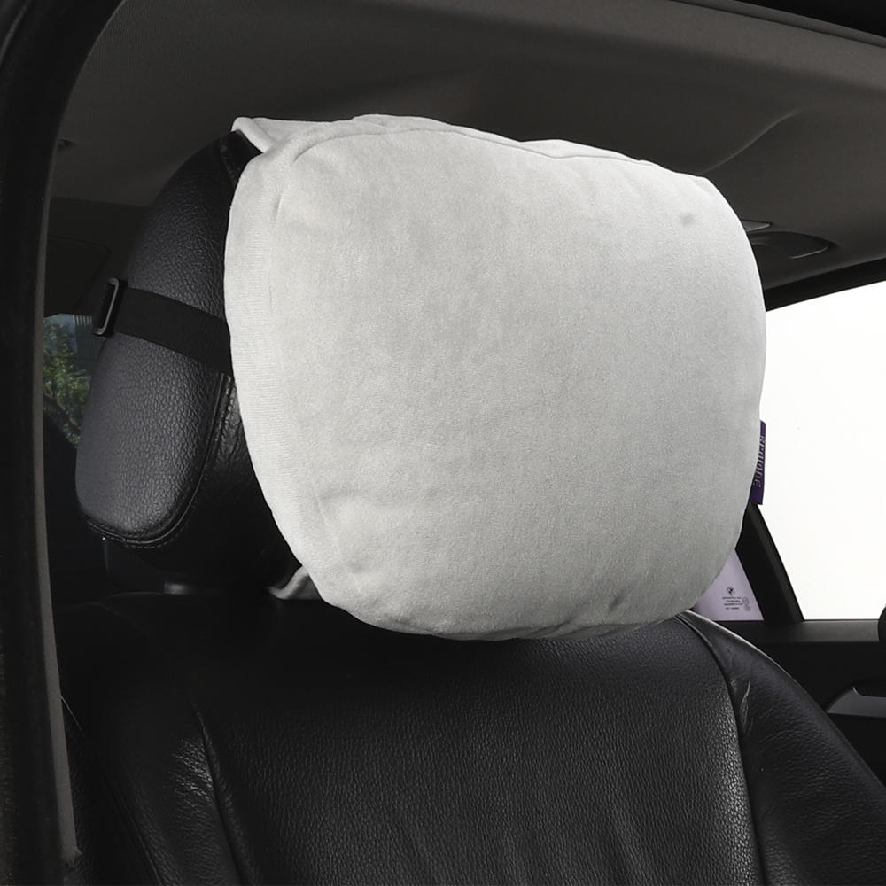 Luxury Car Neck Headrest Pillow PP Fiber Filling Car Seat Pillow Headrest Neck Support Cushion